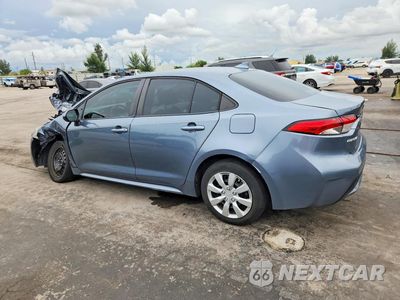 Drugie zdjęcie samochodu z przodu: 2020 TOYOTA COROLLA LE VIN:5YFEPRAE4LP101956 - miniatura