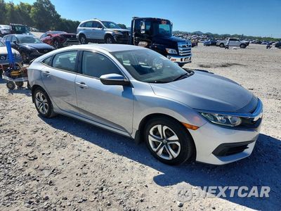 Czwarte zdjęcie samochodu z boku: 2018 HONDA CIVIC LX VIN:19XFC2F58JE019257 - miniatura