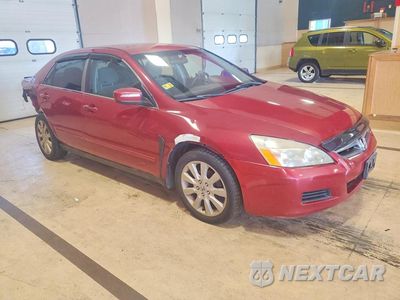 Czwarte zdjęcie samochodu z boku: 2007 HONDA ACCORD SE VIN:1HGCM66407A075866 - miniatura