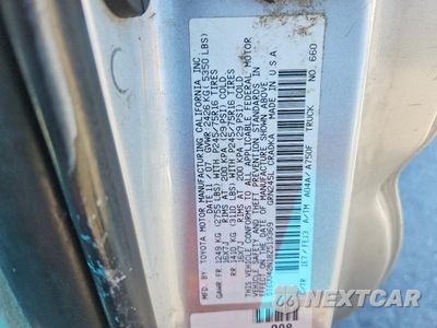 Zdjęcie 12 z 12 samochodu: 2008 TOYOTA TACOMA DELUXE VIN:5TEUU42N18Z513369 - miniatura