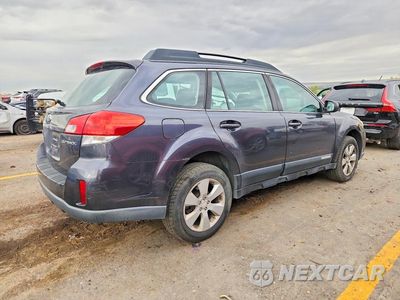 Trzecie zdjęcie samochodu z tyłu: 2012 SUBARU OUTBACK 2.5I VIN:4S4BRCAC7C3250987 - miniatura