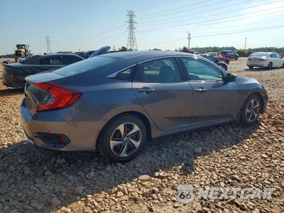 Trzecie zdjęcie samochodu z tyłu: 2019 HONDA CIVIC LX VIN:19XFC2F6XKE035308 - miniatura