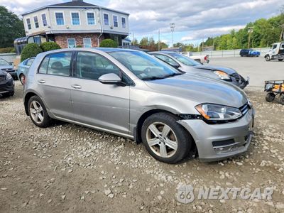 Czwarte zdjęcie samochodu z boku: 2017 VOLKSWAGEN GOLF S VIN:3VW117AU7HM014785 - miniatura