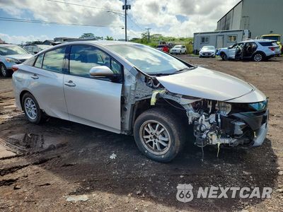 Czwarte zdjęcie samochodu z boku: 2018 TOYOTA PRIUS PRIME PLUS VIN:JTDKARFP8J3083482 - miniatura