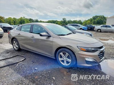 Czwarte zdjęcie samochodu z boku: 2022 CHEVROLET MALIBU LS VIN:1G1ZC5ST7NF153345 - miniatura
