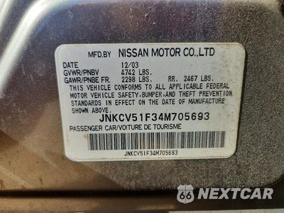 Zdjęcie 12 z 12 samochodu: 2004 INFINITI G35 BASE VIN:JNKCV51F34M705693 - miniatura