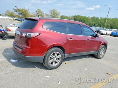 Trzecie zdjęcie samochodu z tyłu: 2016 CHEVROLET TRAVERSE LT VIN:1GNKRHKD3GJ145350 - miniatura