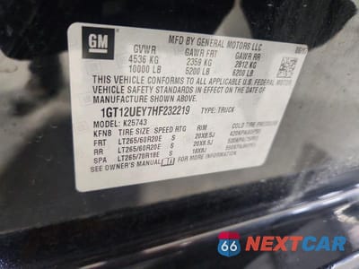 Zdjęcie 12 z 12 samochodu: 2017 GMC SIERRA K2500 DENALI VIN:1GT12UEY7HF232219 - miniatura