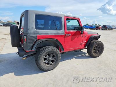 Trzecie zdjęcie samochodu z tyłu: 2007 JEEP WRANGLER X VIN:1J4FA24127L227134 - miniatura