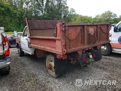 Drugie zdjęcie samochodu z przodu: 1993 FORD F350 SUPER DUTY DUMP TRUCK VIN:1FDKF37G0PNA54614 - miniatura