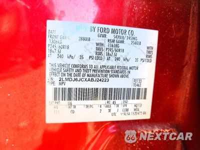 Zdjęcie 13 z 13 samochodu: 2010 LINCOLN MKX VIN:2LMDJ6JCXABJ24223 - miniatura
