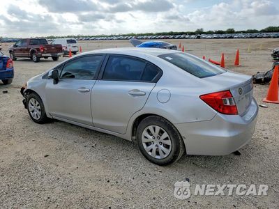 Drugie zdjęcie samochodu z przodu: 2012 HONDA CIVIC LX VIN:19XFB2F59CE376548 - miniatura