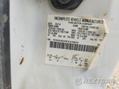 Zdjęcie 11 z 12 samochodu: 2015 FORD F450 SUPER DUTY VIN:1FDUF4GY0FEA16614 - miniatura