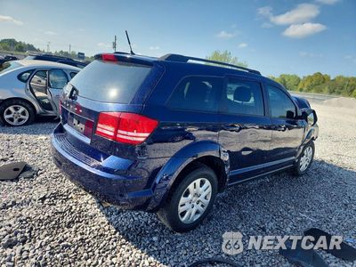 Trzecie zdjęcie samochodu z tyłu: 2019 DODGE JOURNEY SE VIN:3C4PDCAB6KT873486 - miniatura