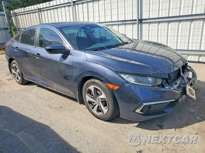 Czwarte zdjęcie samochodu z boku: 2020 HONDA CIVIC LX VIN:2HGFC2F65LH542902 - miniatura