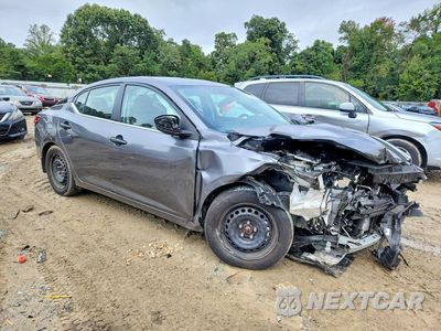 Czwarte zdjęcie samochodu z boku: 2025 NISSAN SENTRA S VIN:3N1AB8BV0SY411724 - miniatura