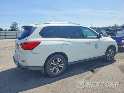 Trzecie zdjęcie samochodu z tyłu: 2019 NISSAN PATHFINDER S VIN:5N1DR2MM5KC602549 - miniatura