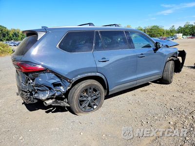 Trzecie zdjęcie samochodu z tyłu: 2025 TOYOTA GRAND HIGHLANDER HYBRID MAX LIMITED VIN:5TDADAB57SS024979 - miniatura