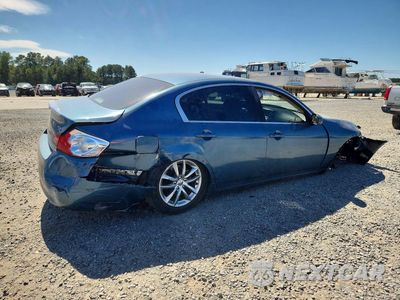 Trzecie zdjęcie samochodu z tyłu: 2007 INFINITI G35 BASE VIN:JNKBV61E27M707528 - miniatura