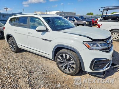 Czwarte zdjęcie samochodu z boku: 2021 VOLKSWAGEN ATLAS SEL R-LINE VIN:1V2CR2CA3MC566286 - miniatura