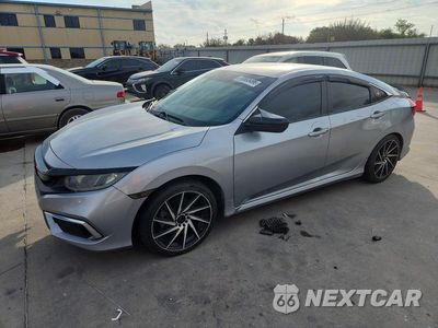 2019 HONDA CIVIC LX 19XFC2F68KE006972 - główne zdjęcie licytacji z USA - miniatura
