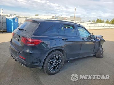 Trzecie zdjęcie samochodu z tyłu: 2022 MERCEDES-BENZ GLC 300 4MATIC VIN:W1N0G8EB4NV370858 - miniatura
