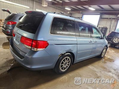 Trzecie zdjęcie samochodu z tyłu: 2010 HONDA ODYSSEY EX VIN:5FNRL3H49AB019723 - miniatura