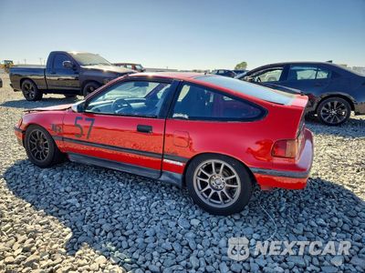 Drugie zdjęcie samochodu z przodu: 1989 HONDA CIVIC 1500 CRX SI VIN:JHMED9364KS014441 - miniatura