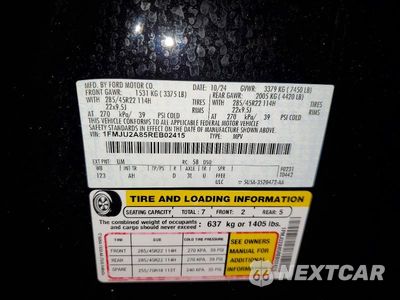 Zdjęcie 14 z 14 samochodu: 2024 FORD EXPEDITION LIMITED VIN:1FMJU2A85REB02415 - miniatura