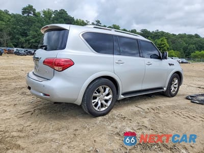 Trzecie zdjęcie samochodu z tyłu: 2012 INFINITI QX56 BASE VIN:JN8AZ2NC8C9316145 - miniatura