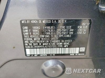 Zdjęcie 13 z 13 samochodu: 2018 HONDA HR-V EX VIN:3CZRU6H55JG703731 - miniatura