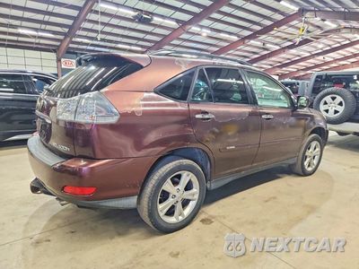Trzecie zdjęcie samochodu z tyłu: 2008 LEXUS RX 400H VIN:JTJHW31U582850160 - miniatura