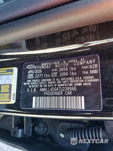 Zdjęcie 13 z 13 samochodu: 2026 HYUNDAI ELANTRA SE VIN:KMHLL4DG4TU238946 - miniatura