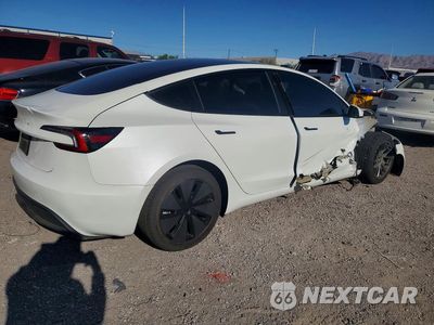 Trzecie zdjęcie samochodu z tyłu: 2025 TESLA MODEL 3 VIN:5YJ3E1EA6SF026483 - miniatura