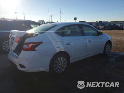 Trzecie zdjęcie samochodu z tyłu: 2017 NISSAN SENTRA SV VIN:3N1AB7AP9HY275180 - miniatura