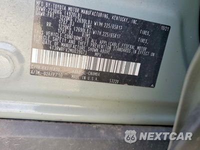 Zdjęcie 13 z 13 samochodu: 2021 TOYOTA RAV4 HYBRID XLE VIN:4T3RWRFV2MU039073 - miniatura