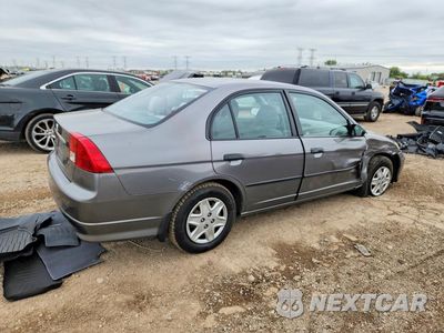 Trzecie zdjęcie samochodu z tyłu: 2005 HONDA CIVIC DX VP VIN:1HGES16365L005167 - miniatura