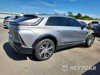 Trzecie zdjęcie samochodu z tyłu: 2024 CADILLAC LYRIQ LUXURY VIN:1GYKPRRL4RZ112129 - miniatura