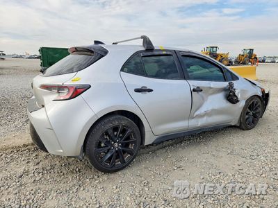 Trzecie zdjęcie samochodu z tyłu: 2021 TOYOTA COROLLA HATCHBACK SE NIGHTSHADE EDITION VIN:JTND4MBE1M3109072 - miniatura