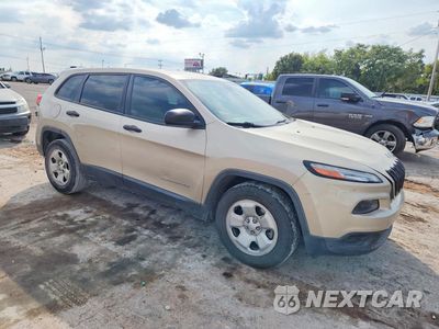 Czwarte zdjęcie samochodu z boku: 2015 JEEP CHEROKEE SPORT VIN:1C4PJLAB3FW560114 - miniatura