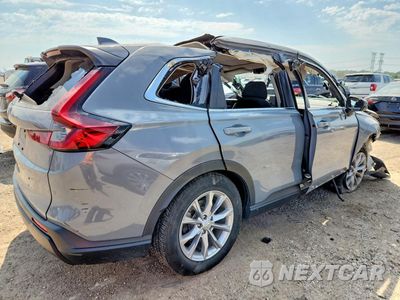 Trzecie zdjęcie samochodu z tyłu: 2025 HONDA CR-V EX VIN:7FARS4H48SE021316 - miniatura