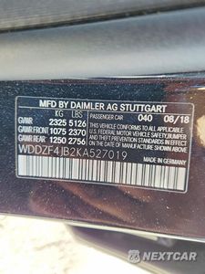 Zdjęcie 12 z 12 samochodu: 2019 MERCEDES-BENZ E 300 VIN:WDDZF4JB2KA527019 - miniatura