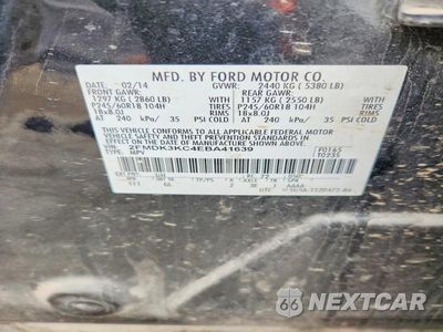 Zdjęcie 12 z 12 samochodu: 2014 FORD EDGE VIN:2FMDK3KC4EBA41639 - miniatura