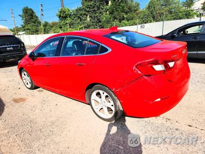 Drugie zdjęcie samochodu z przodu: 2017 CHEVROLET CRUZE PREMIER VIN:1G1BF5SM8H7262204 - miniatura