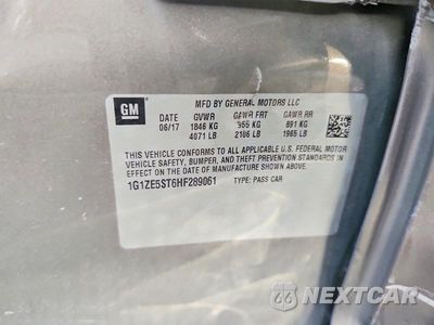 Zdjęcie 12 z 12 samochodu: 2017 CHEVROLET MALIBU LT VIN:1G1ZE5ST6HF289061 - miniatura