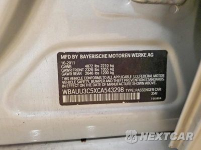 Zdjęcie 12 z 12 samochodu: 2012 BMW 328 XI VIN:WBAUU3C5XCA543298 - miniatura