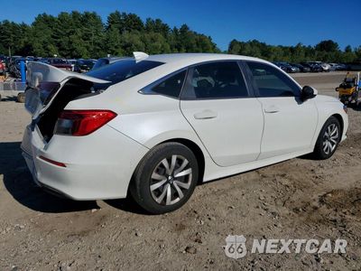 Trzecie zdjęcie samochodu z tyłu: 2023 HONDA CIVIC LX VIN:2HGFE2F29PH534721 - miniatura