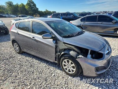 Czwarte zdjęcie samochodu z boku: 2014 HYUNDAI ACCENT GS VIN:KMHCT5AE8EU189343 - miniatura
