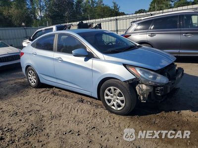 Czwarte zdjęcie samochodu z boku: 2012 HYUNDAI ACCENT GLS VIN:KMHCT4AE3CU189807 - miniatura