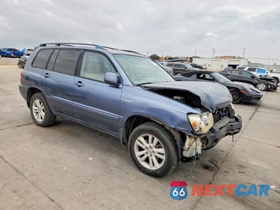 Czwarte zdjęcie samochodu z boku: 2007 TOYOTA HIGHLANDER HYBRID VIN:JTEHW21A970038529 - miniatura